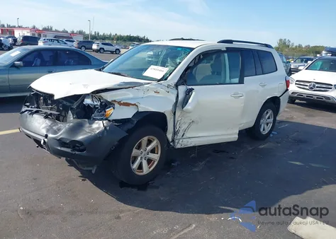 2009 Toyota Highlander from USA, damaged, VIN JTEDS41A892070496